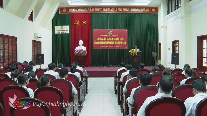 Toàn cảnh buổi lễ.