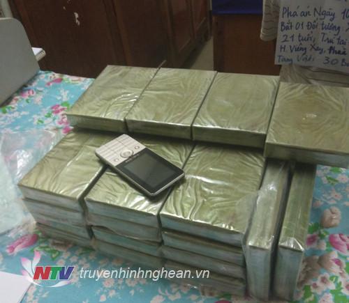 Tang vật thu giữ được tại hiện trường.