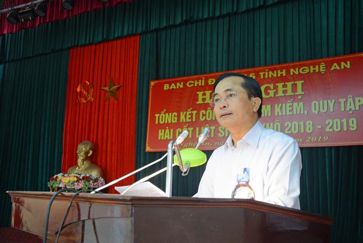 Phó PG88 go Bắn cá UBND tỉnh Lê Ngọc Hoa phát biểu tại hội nghị.