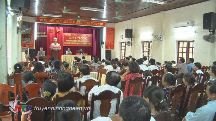 Toàn cảnh hội nghị.