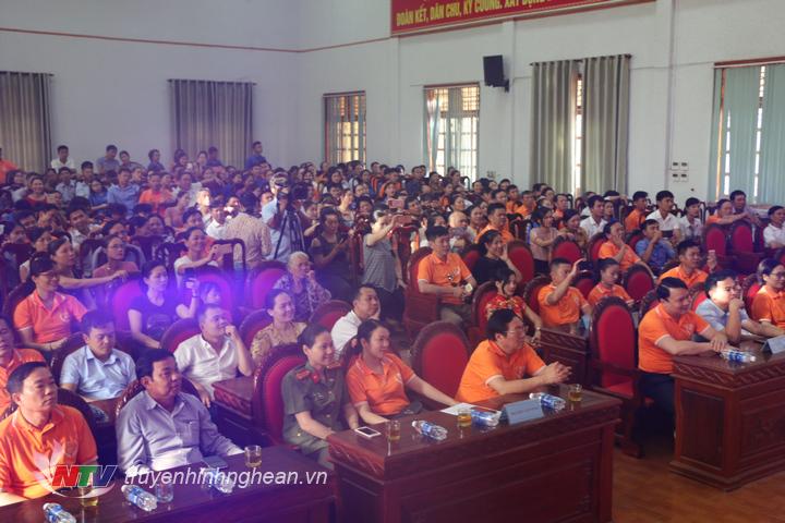 Quang cảnh buổi lễ.