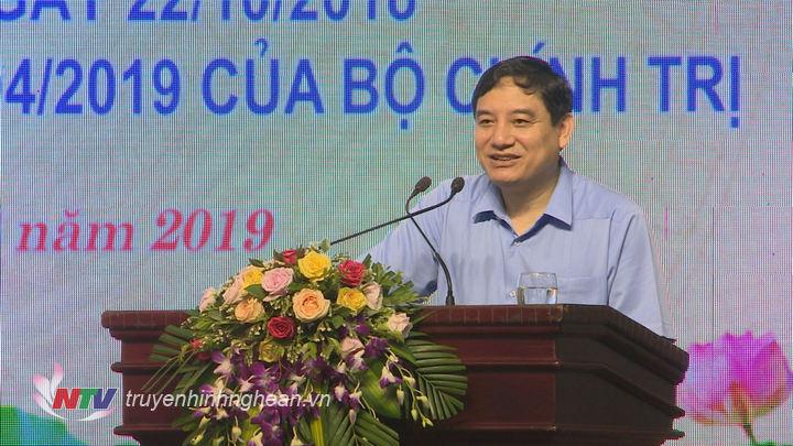 Bí thư Tỉnh ủy Nguyễn Đắc Vinh 