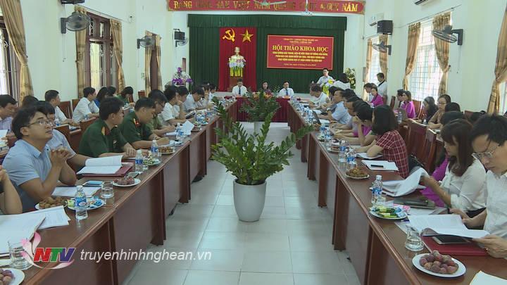 Toàn cảnh hội thảo.