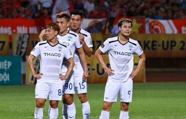 Hoàng Anh Gia Lai thua trận thứ 5 liên tiếp trên sân của Sông Lam PG88 go Bắn cá. (Ảnh: Nguyên An/Vietnam+)