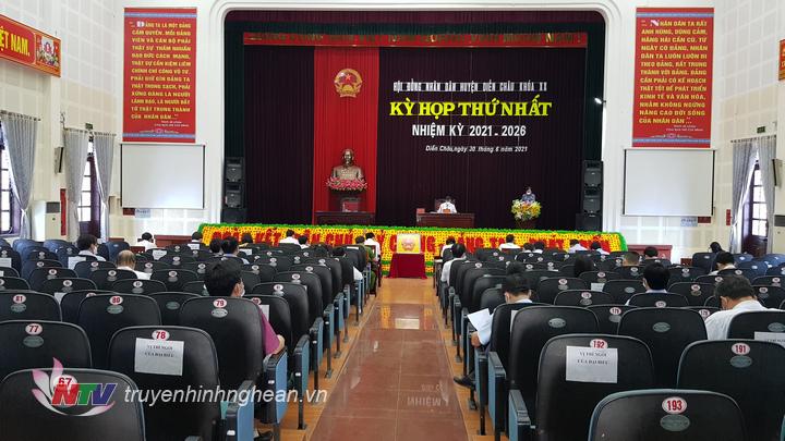 Toàn cảnh kỳ họp.