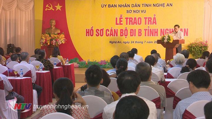 Toàn cảnh buổi lễ.