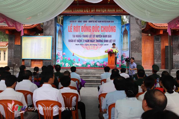 Toàn cảnh buổi lễ.