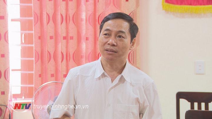 Đại diện Sở Nội vụ phát biểu tại buổi làm việc.