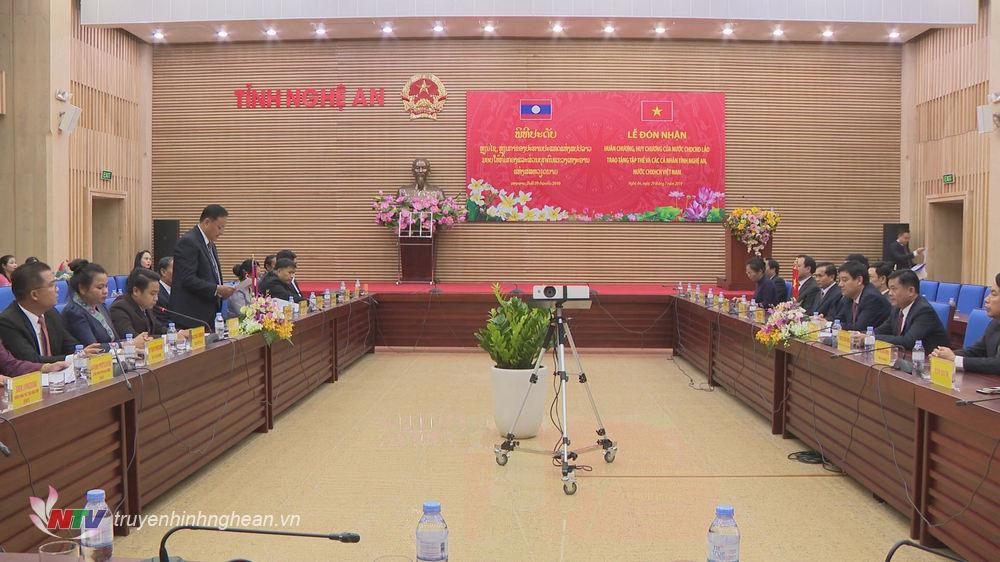Toàn cảnh buổi lễ.
