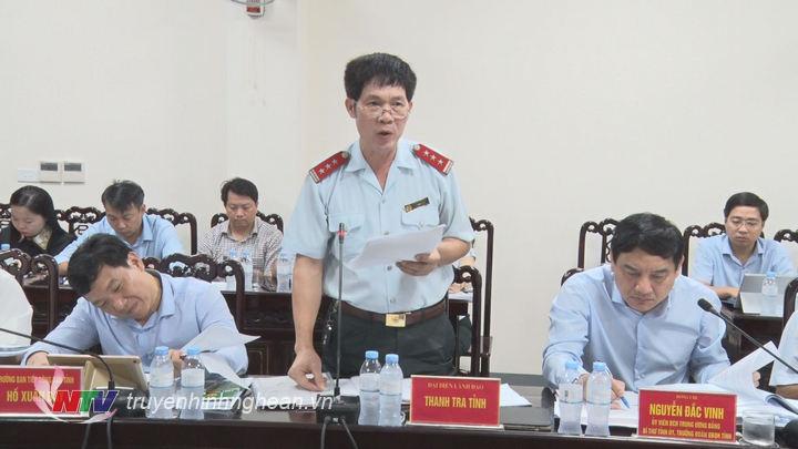 Đại diện ngành Thanh tra tỉnh giải đáp các kiến nghị của công dân