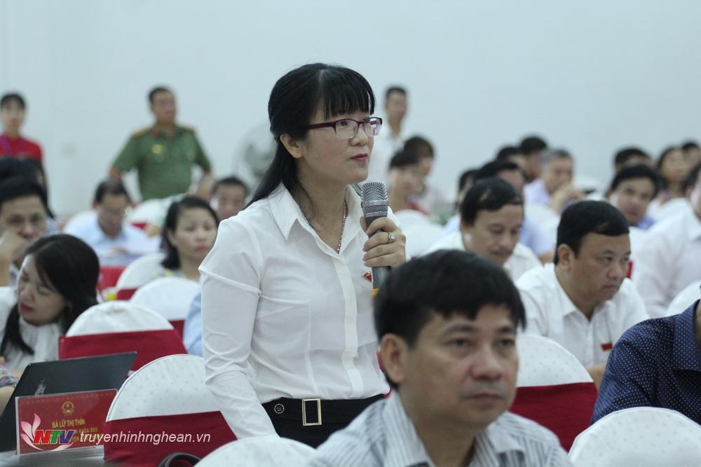 Bà Ngô Thị Thu Hiền - PG88 link Code TP Vinh chất vấn về 