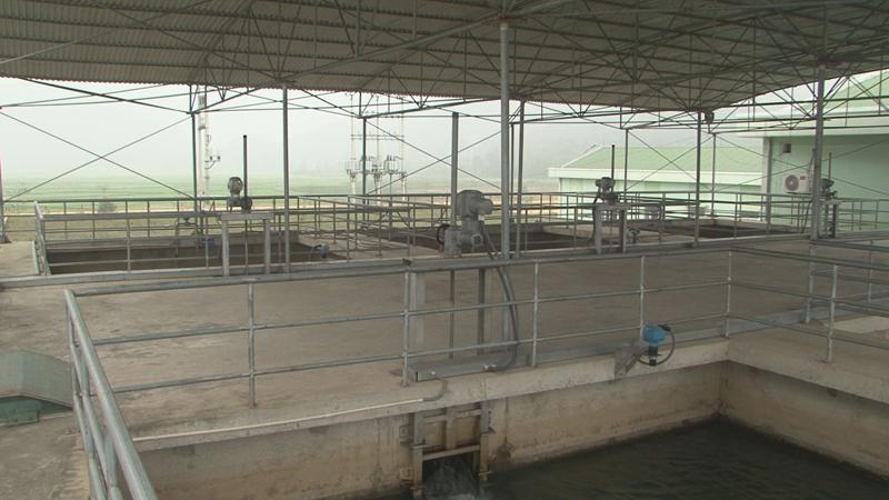Trạm bơm nước thô từ sông Lam.