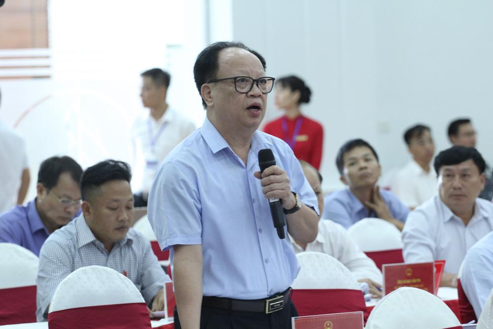 Ông Nguyễn Văn Độ - Sở KHĐT trao đổi 2 vấn đề về tốc độ tăng trưởng kinh tế và đầu tư công.