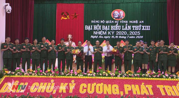 Ra mắt BCH Đảng bộ Quân sự tỉnh nhiệm kỳ 2020-2025