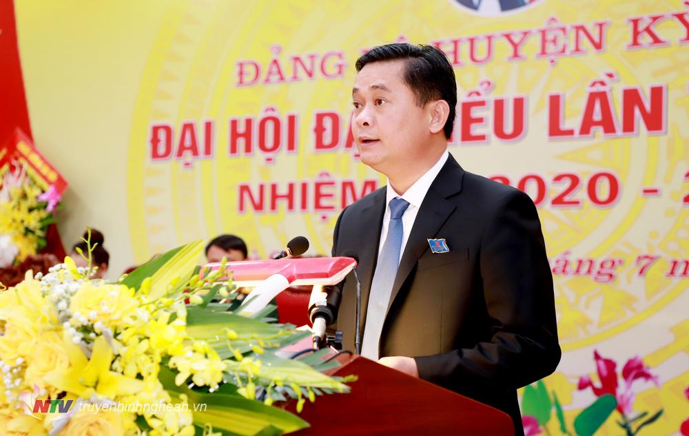   Bí thư Tỉnh ủy Thái Thanh Quý phát biểu chỉ đạo tại PG88 go Nạp Rút Tiền.
