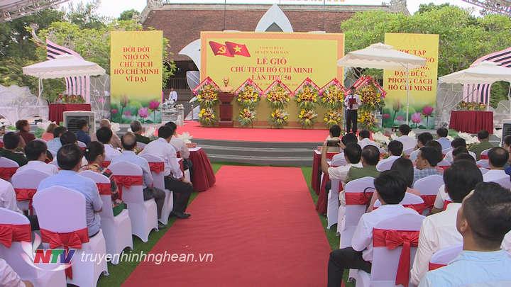 Toàn cảnh buổi lễ.