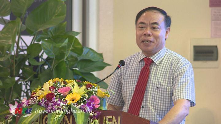 Đại diện sở du lịch phát biểu tại hội nghị.