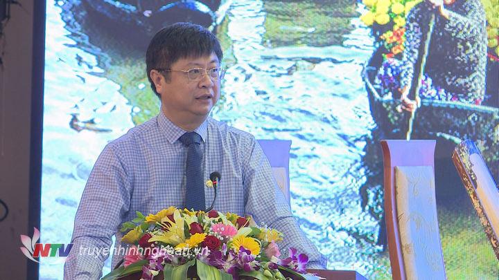 Đại diện tỉnh Cần Thơ phát biểu tại hội nghị.
