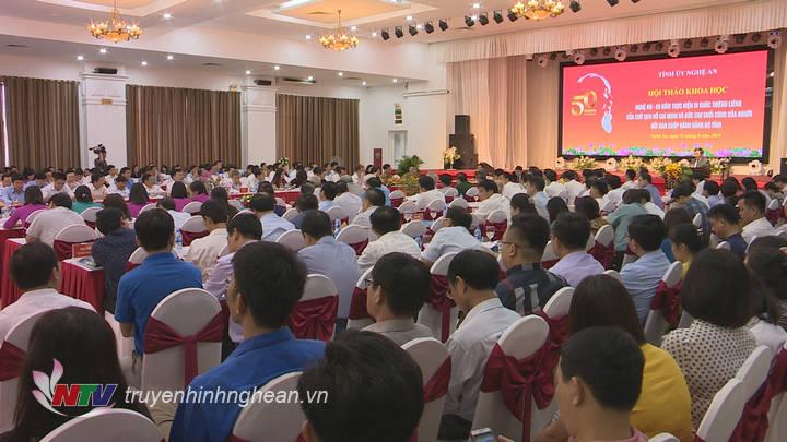 Toàn cảnh hội thảo.