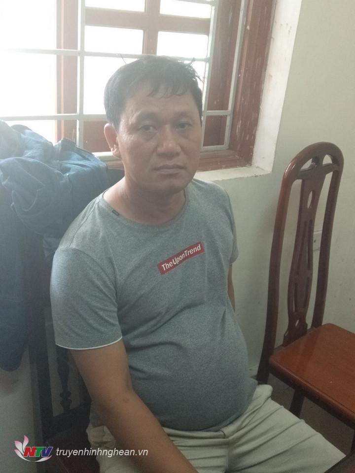 Đối tượng tại cơ quan điều tra.
