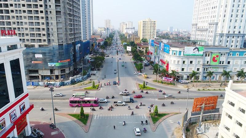 Một góc thành phố Vinh. (Tư liệu)
