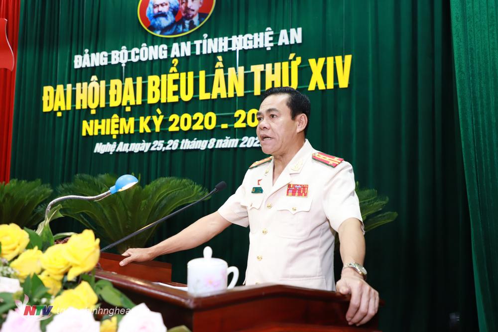 Đại tá Võ Trọng Hải - Ủy viên Ban Thường vụ Tỉnh ủy, Giám đốc Công an tỉnh PG88 go Bắn cá phát biểu Xổ Số PG 88 PG88 go Nạp Rút Tiền.