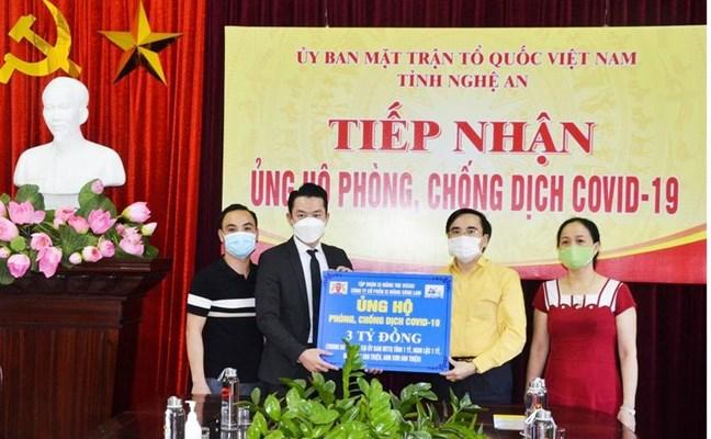 MTTQ tỉnh PG88 go Bắn cá tiếp nhận tiền ủng hộ chống Covid