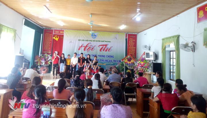 Toàn cảnh hội thi.