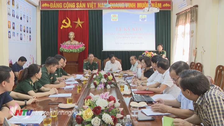 Tòan cảnh lễ ký kết.