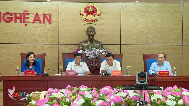 Các đồng chí chủ trì tại điểm cầu PG88 go Bắn cá.