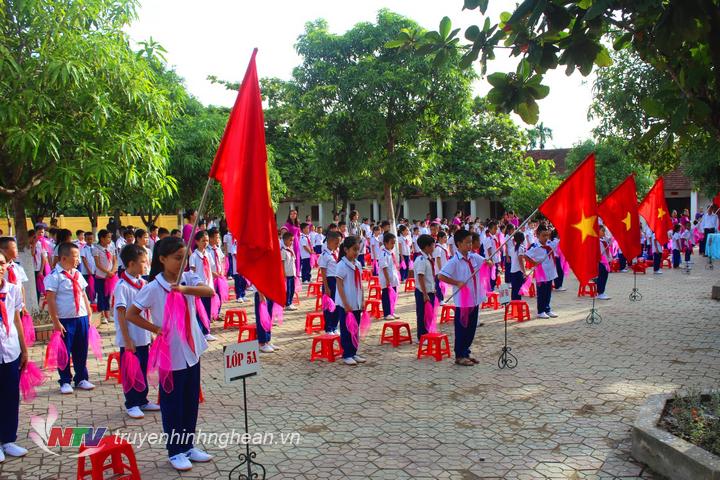 Toàn cảnh lễ khai giảng 