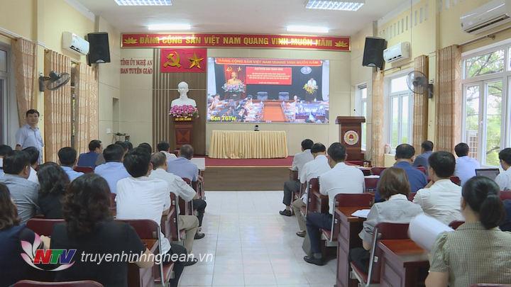 Toàn cảnh hội nghị tại điểm cầu PG88 go Bắn cá.