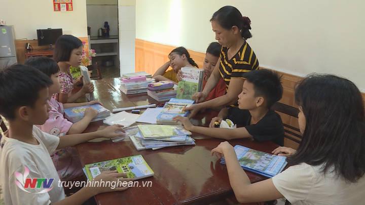 Không khí trở lại guồng quay học tập ở làng trẻ SOS Vinh.