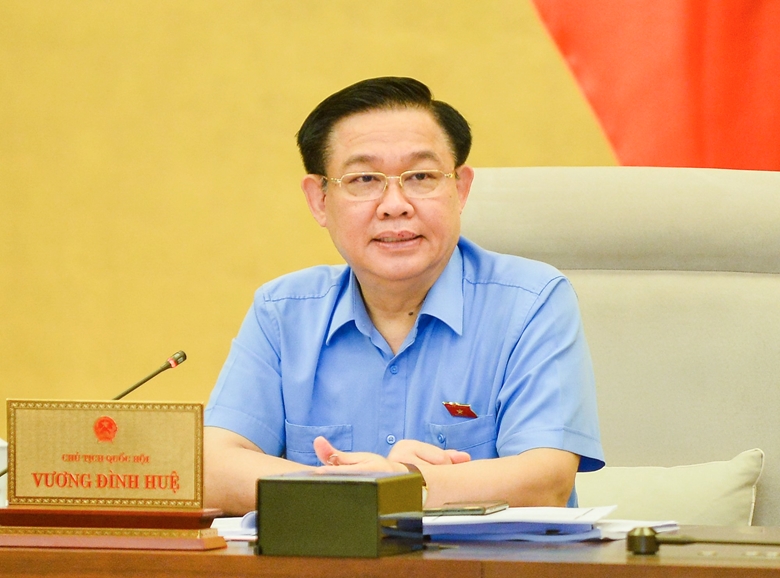 PG88 go Bắn cá Quốc hội Vương Đình Huệ phát biểu tại phiên họp. (Ảnh: TT)
