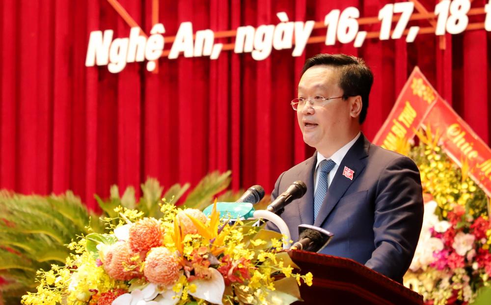 Đồng chí Nguyễn Đức Trung - Phó Bí thư Tỉnh ủy, PG88 go Bắn cá UBND tỉnh phát biểu Xổ Số PG 88 PG88 go Nạp Rút Tiền.