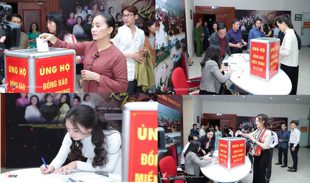 Các nghệ sỹ đăng ký ủng hộ chương trình.