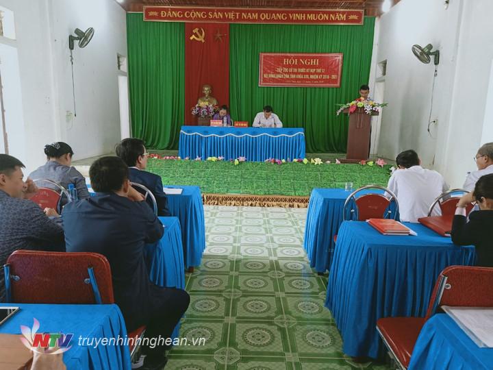 Toàn cảnh buổi tiếp xúc cử tri.