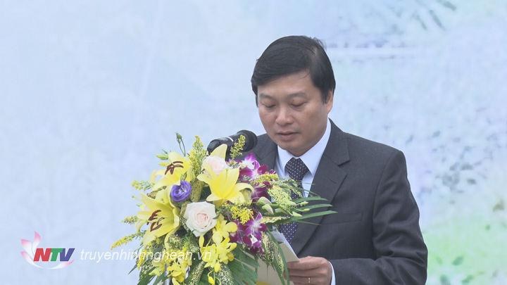 Phó PG88 go Bắn cá UBND tỉnh Lê Hồng Vinh đọc lời phát động.
