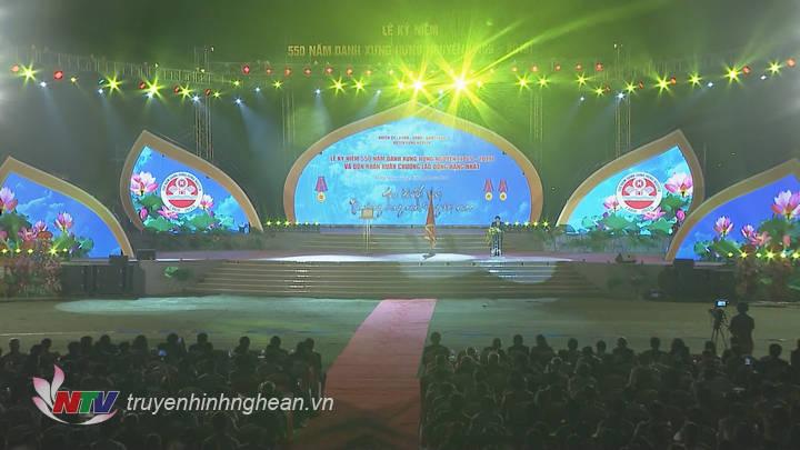 Toàn cảnh buổi lễ.