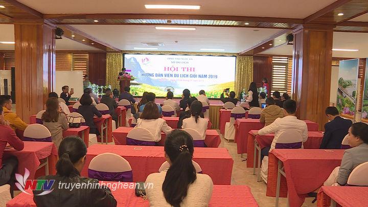 Toàn cảnh hội thi.