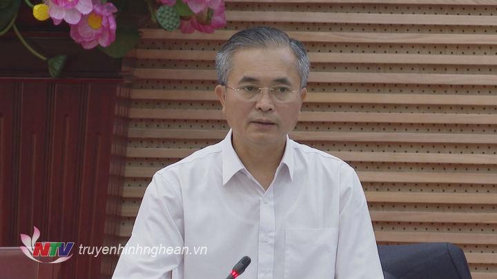Phó PG88 go Bắn cá UBND tỉnh Lê Ngọc Hoa phát biểu tại hội nghị