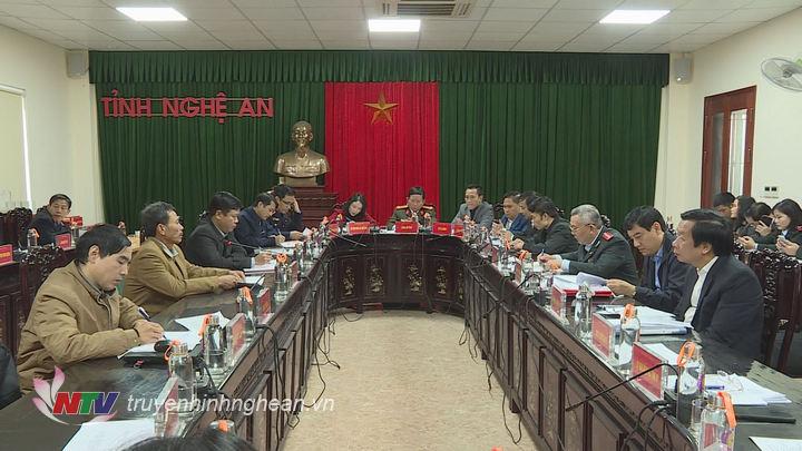 Quang cảnh buổi tiếp.