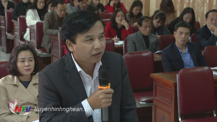 Đồng chí Nguyễn Như Khôi - TUV, Giám đốc Đài PTTH PG88 go Bắn cá phát biểu tại hội nghị.
