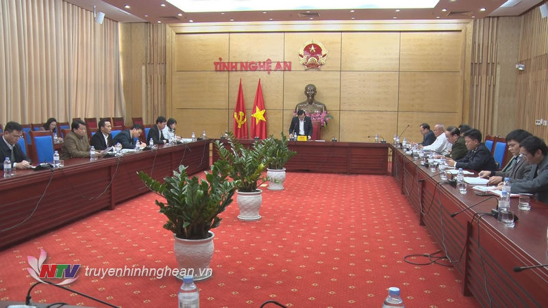 Toàn cảnh cuộc giao ban.