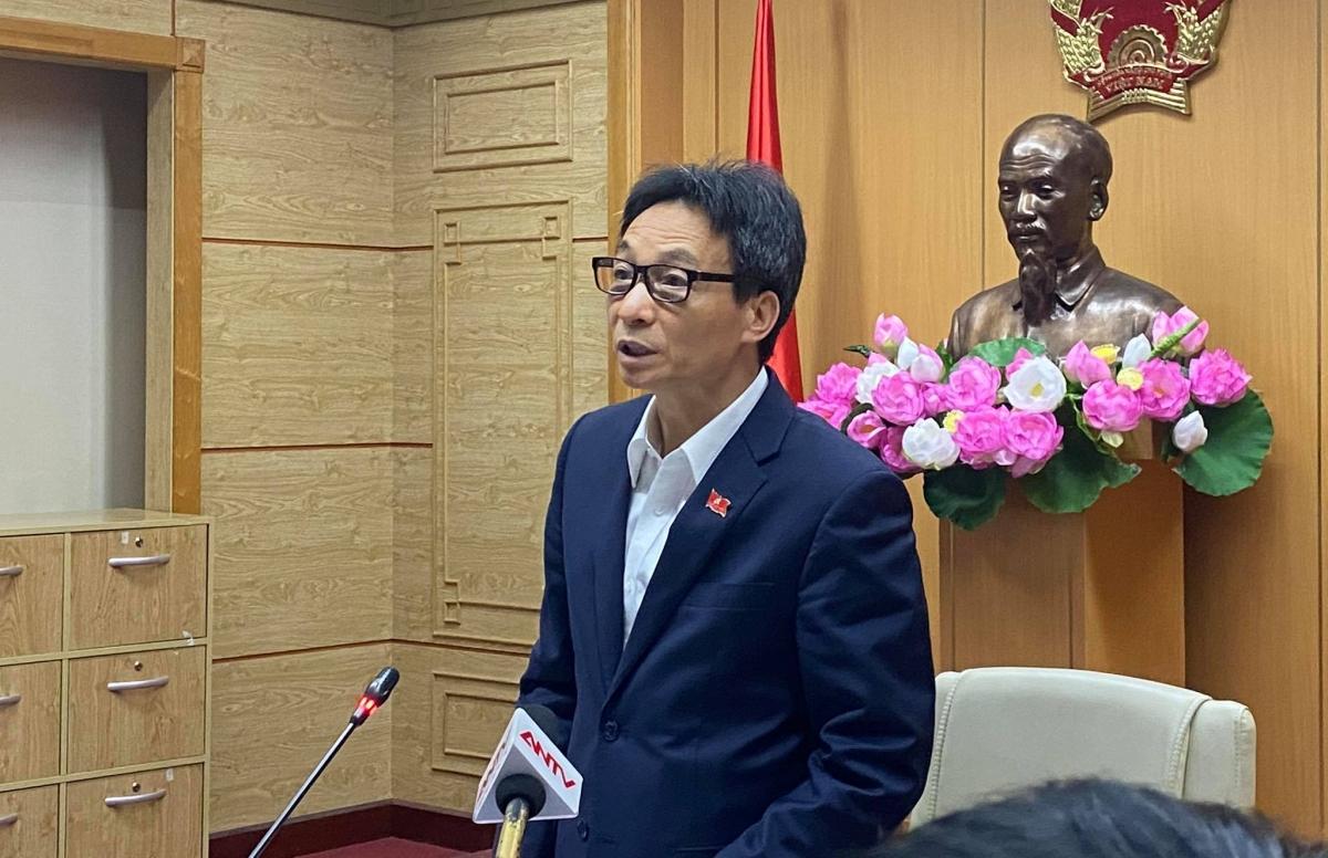 Phó Thủ tướng Vũ Đức Đam đề nghị các địa phương tuyệt đối không được chủ quan. Ảnh: VOV