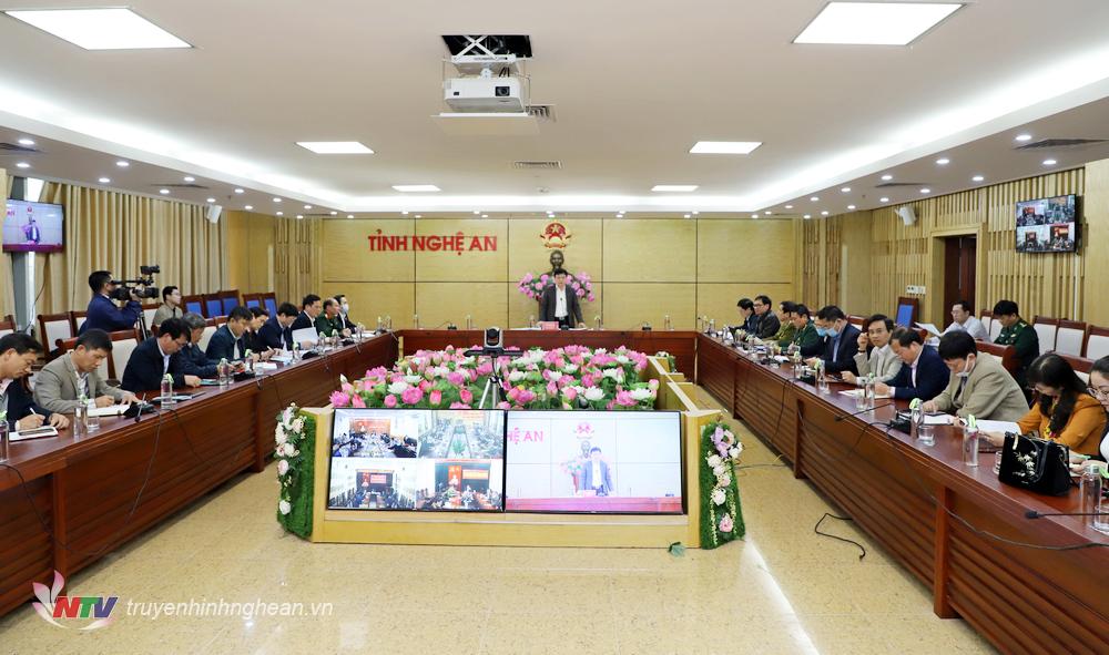 Toàn cảnh hội nghị.