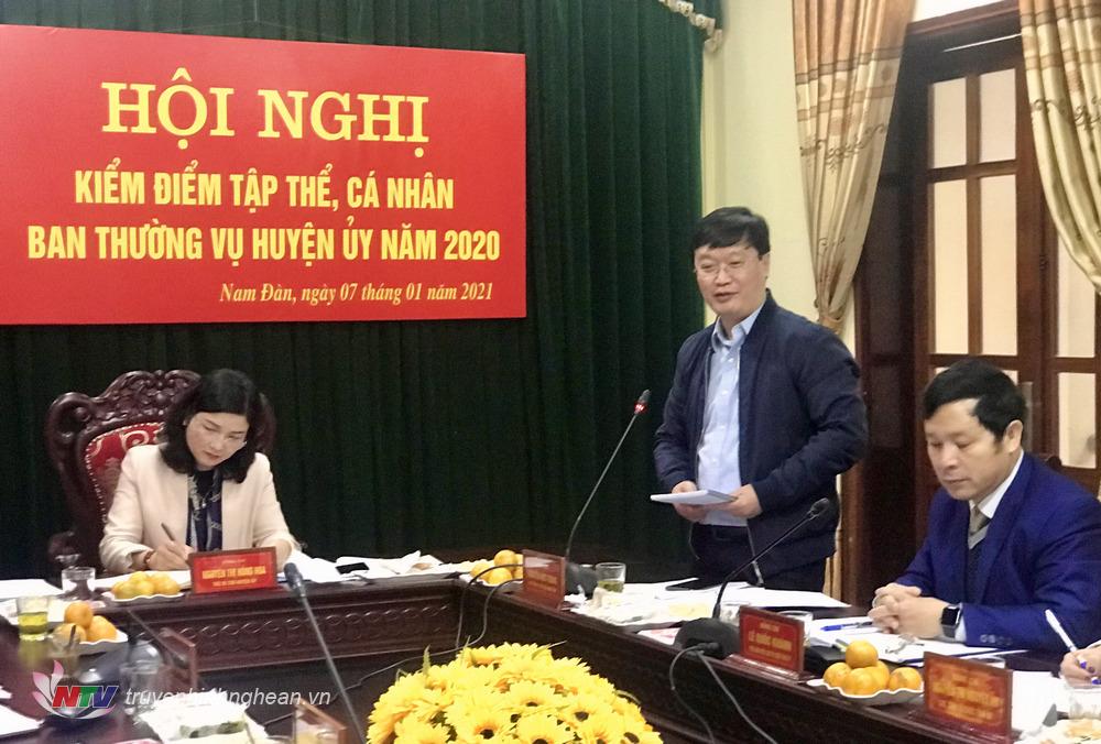 Đồng chí Nguyễn Đức Trung - Phó Bí thư Tỉnh ủy, PG88 go Bắn cá UBND tỉnh phát biểu chỉ đạo tại hội nghị.
