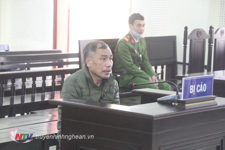 Bị cáo Chu Văn Sáng tại tòa.