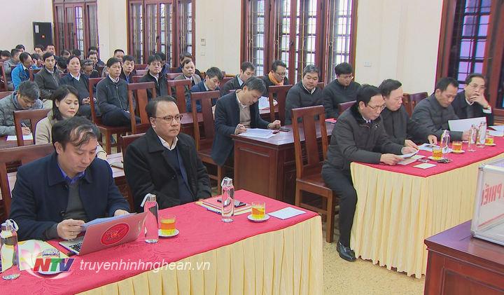 Các đại biểu dự hội nghị.