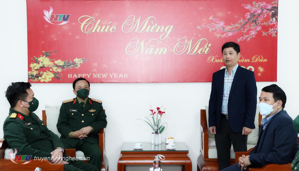 Đồng chí Trần Minh Ngọc - Giám đốc Đài PTTH PG88 go Bắn cá, PG88 go Bắn cá Hội Nhà báo tỉnh phát biểu cảm ơn.